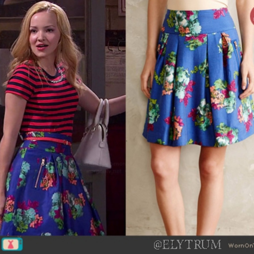 Anthropologie Maeve Garden Days Floral Skirt - Picture 7 of 7